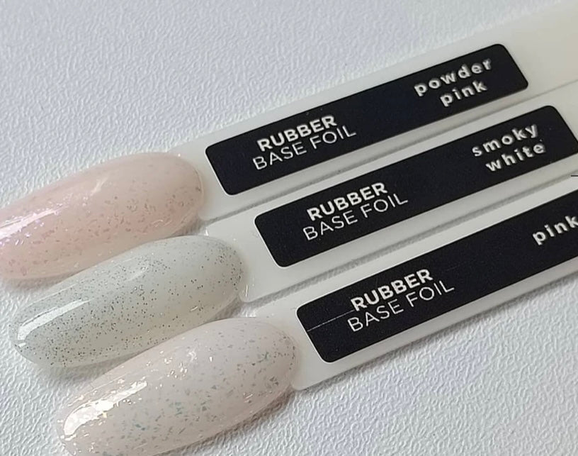 DIDIER LAB MASKUOJANTI KAUČIUKINĖ BAZĖ SU FOLIJA "RUBBER BASE FOIL", SMOKY WHITE, 10ML