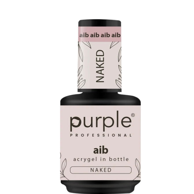 Purple AIB Akrygelis buteliuke ,,Naked'' 15 ml