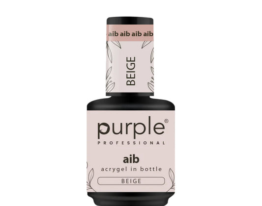 Purple AIB Akrygelis buteliuke ,,Beige'' 15 ml