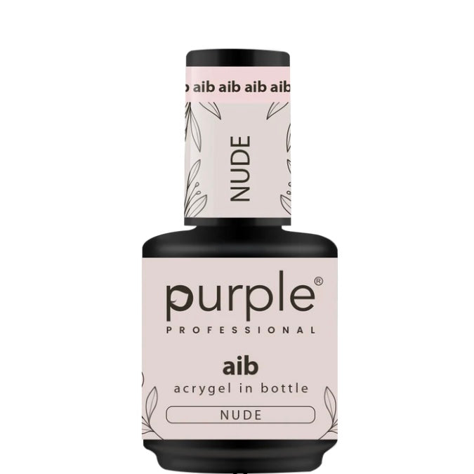 Purple AIB Akrygelis buteliuke ,,Nude'' 15 ml