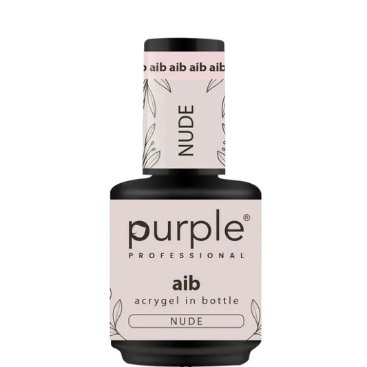 Purple AIB Akrygelis buteliuke ,,Nude'' 15 ml