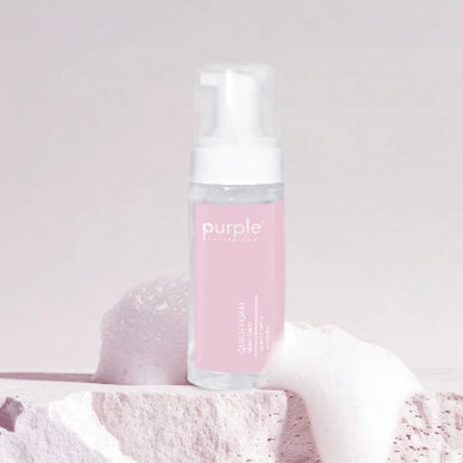 Purple QUICK FOAM – profesionalus valomasis putų produktas rankoms ir odelėms