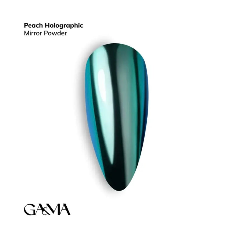 Ga&Ma Mirror Powder Peach Holographic