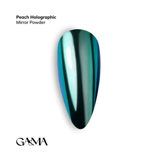 Ga&Ma Mirror Powder Peach Holographic