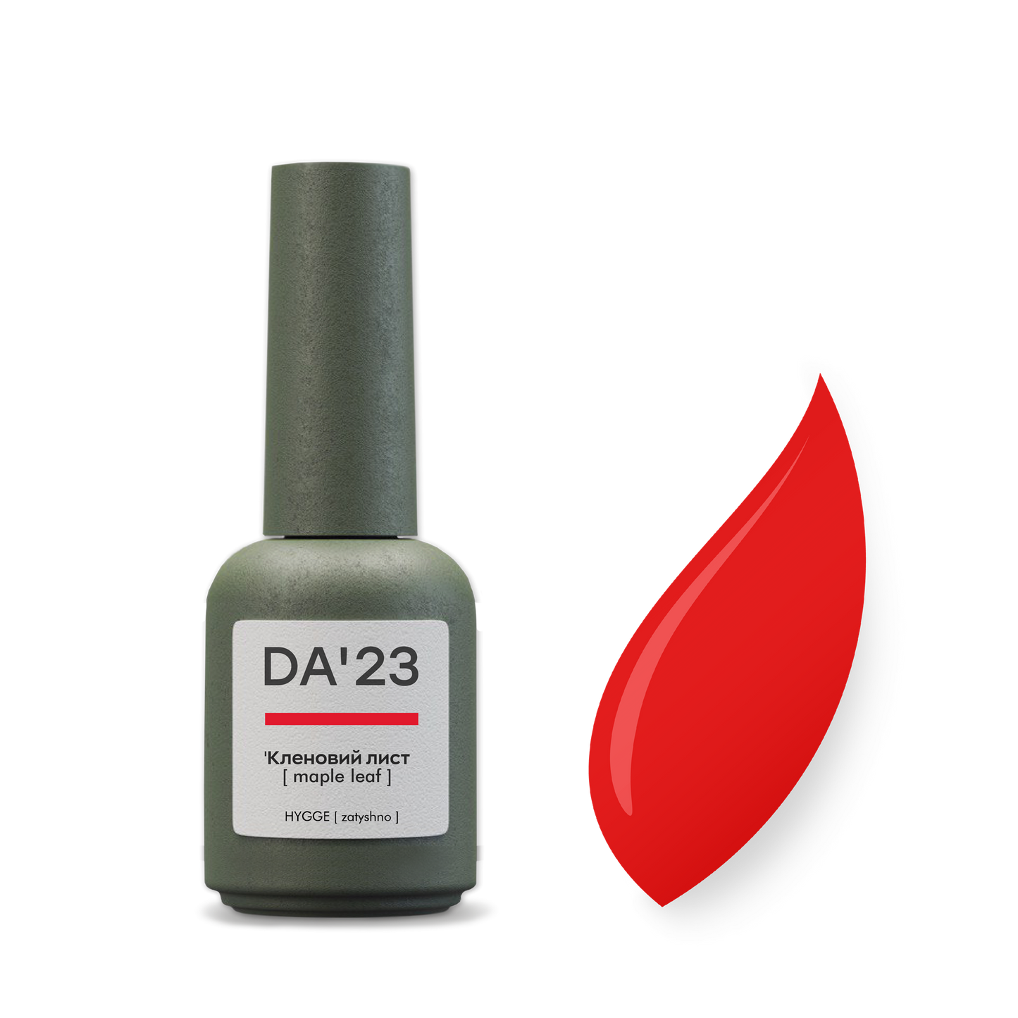 DA'23 GEL POLISH 'КЛЕНОВИЙ ЛИСТ [ MAPLE LEAF ] , 8ml.