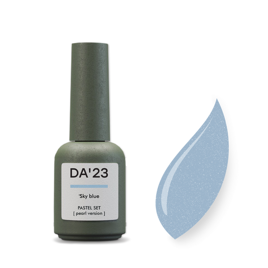DA'23 GEL POLISH ‘SKY BLUE [ NEBESNO-BLAKYTNYY ] , 8ml