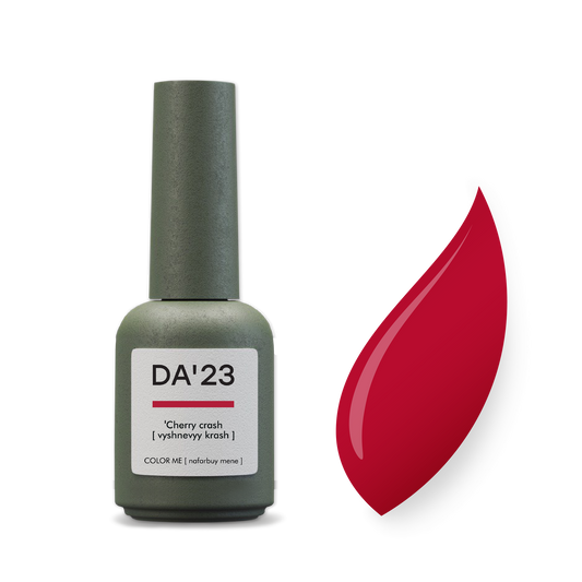 DA'23 GEL POLISH ʼCHERRY CRASH [ VYSHNEVYY KRASH ] , 8ml