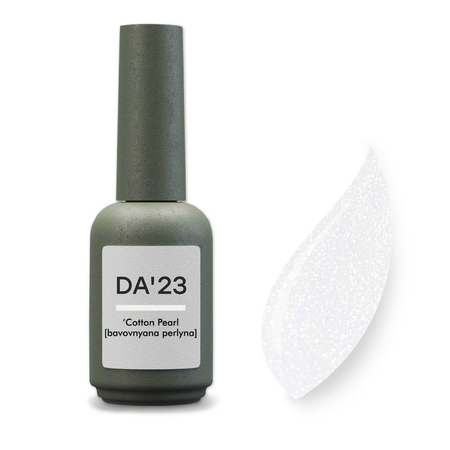 DA'23 GEL POLISH 'COTTON PEARL [ BAVOVNYANA PERLYNA ] , 14ml