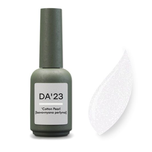 DA'23 GEL POLISH 'COTTON PEARL [ BAVOVNYANA PERLYNA ] , 14ml
