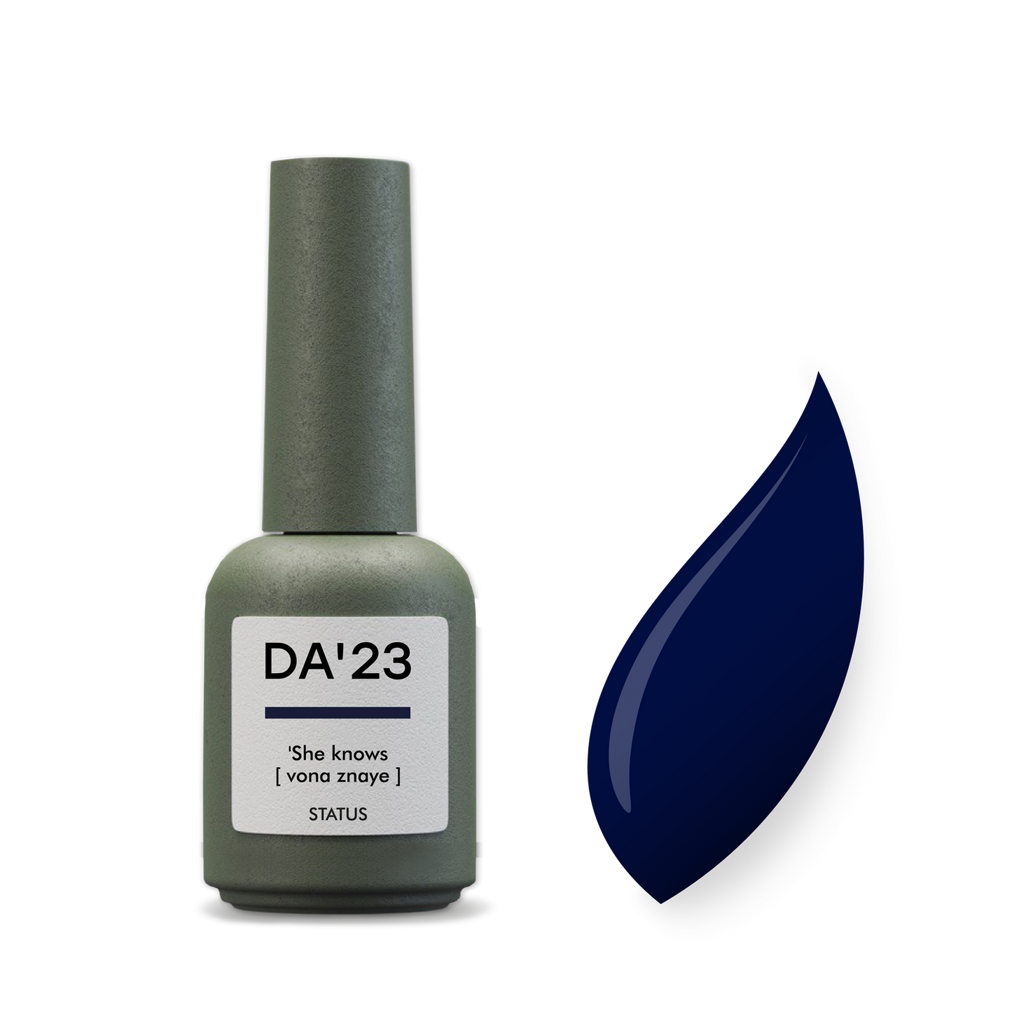 DA'23  GEL POLISH ’SHE KNOWS [ VONA ZNAYE ] , 8ml.