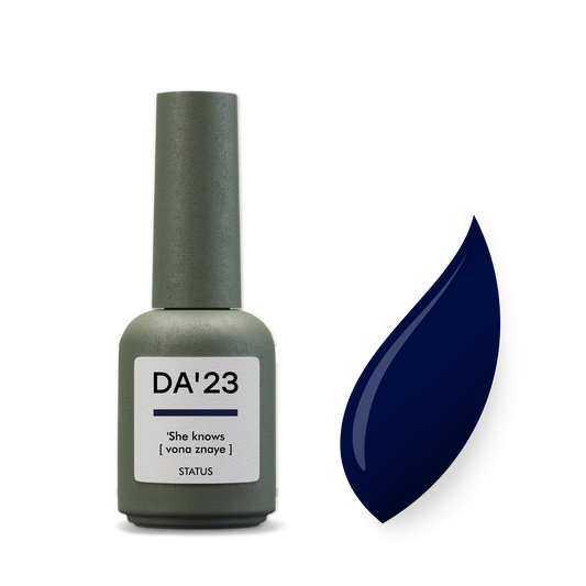 DA'23  GEL POLISH ’SHE KNOWS [ VONA ZNAYE ] , 8ml.