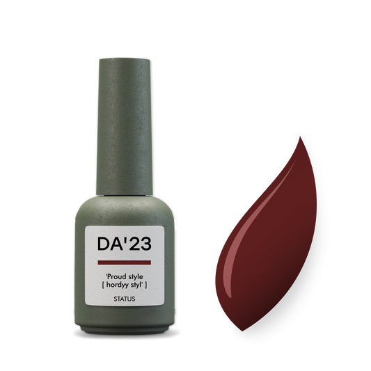 DA'23  GEL POLISH ’PROUD STYLE [ HORDYY STYLʹ ] , 8ml.