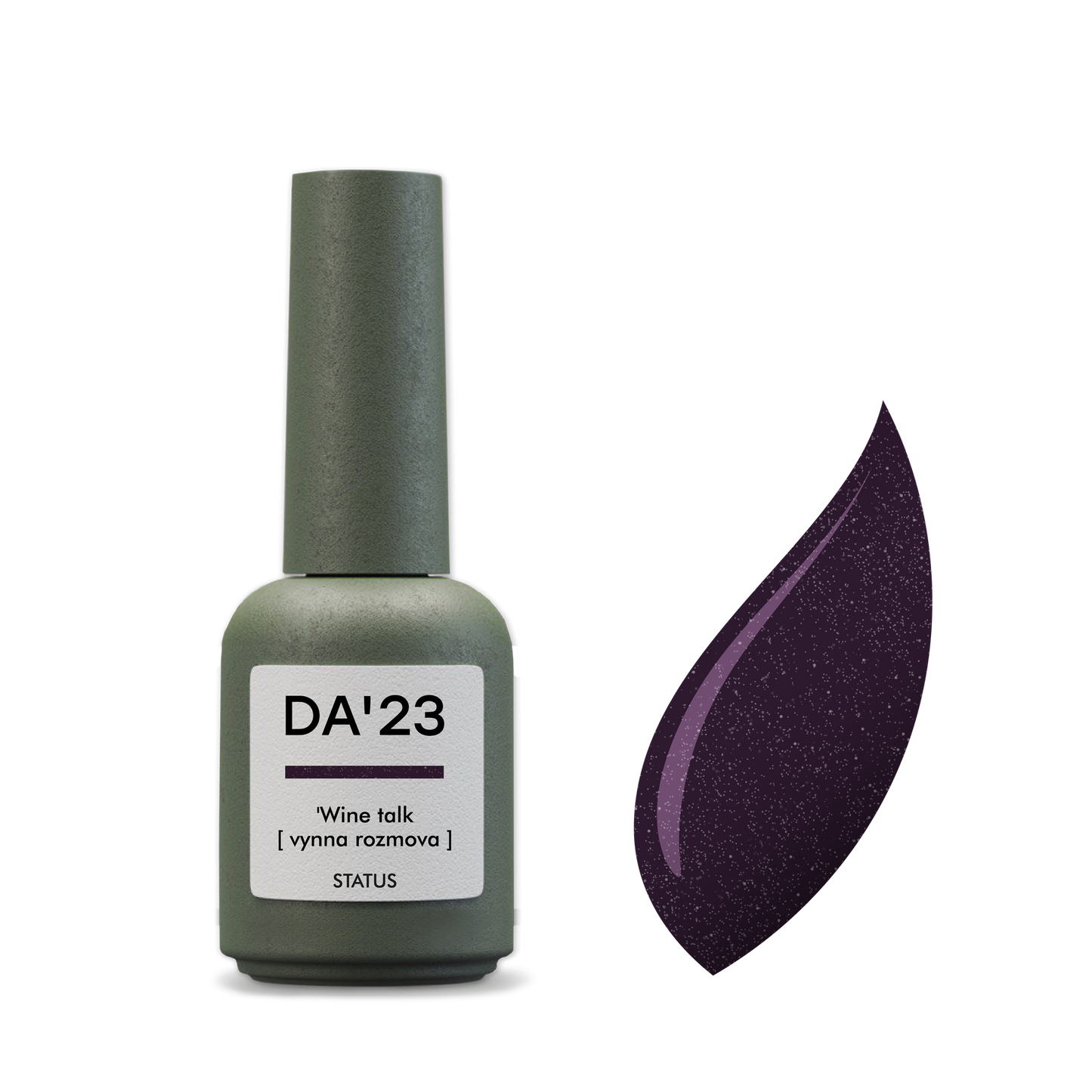 DA'23 GEL POLISH ’WINE TALK [ VYNNA ROZMOVA ] , 8ml.