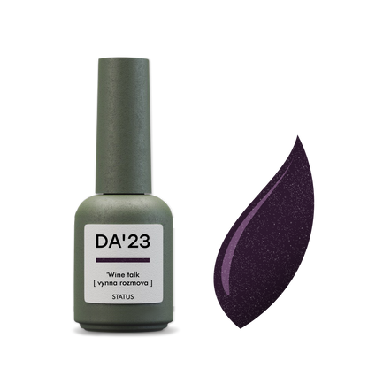 DA'23 GEL POLISH ’WINE TALK [ VYNNA ROZMOVA ] , 8ml.