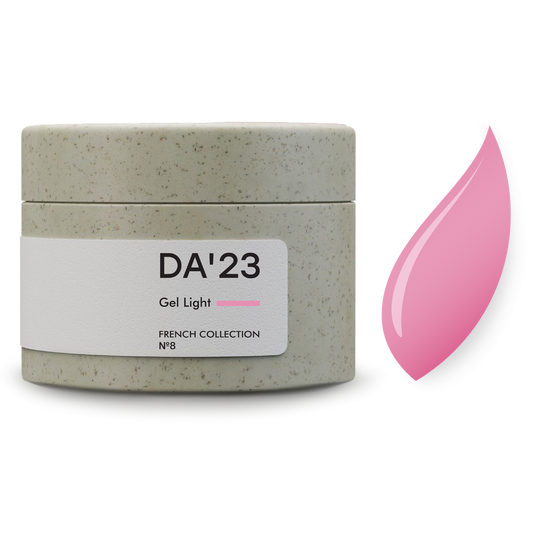 DA'23 GEL LIGHT FRENCH COLLECTION №8, 30ml