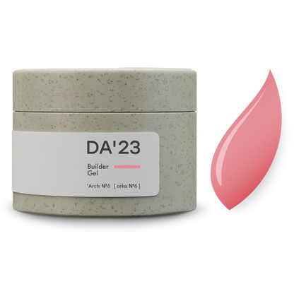 DA'23 BUILDER GEL 'ARCH №6 [ ARKA №6] , 30ml.